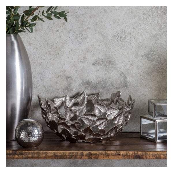 Bodhi Ives Vase & Bowl Brushed Nickel | Decorators | app store dev @@ABC ///[option4] 十月五日 11:53 