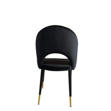 Load image into Gallery viewer, Future Classics Furniture Bourdain Dining Chair Black Velvet (Set of Two) | Dining Chairs | app store dev @@ABC ///[option4] 十月五日 11:53 

