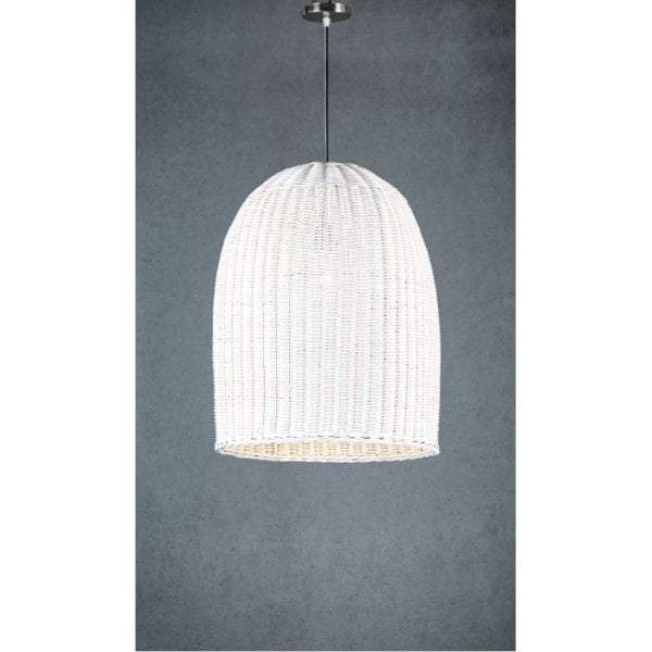 Emac & Lawton Bowerbird Hanging Lamp Medium in White | Chandeliers and Ceiling Lights | app store dev @@ABC ///[option4] 十月五日 11:53 