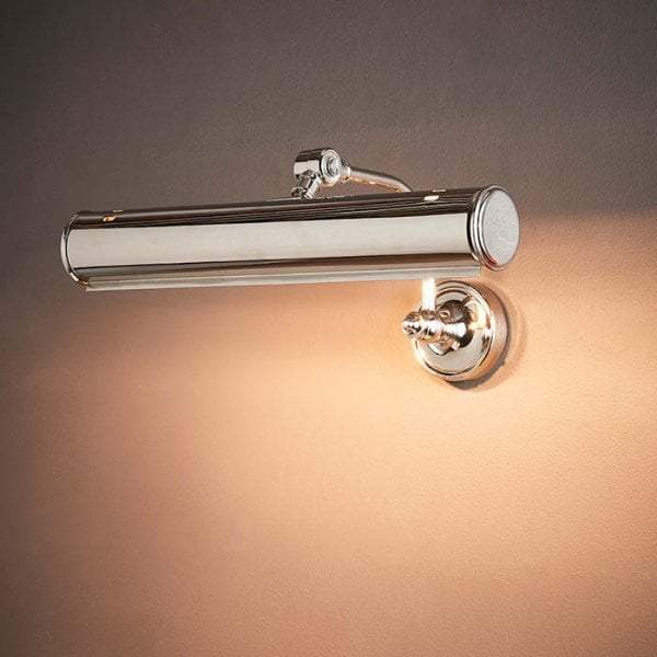Emac & Lawton Barclay Picture Light Shiny Nickel | Wall Lamps | app store dev @@ABC ///[option4] 十月五日 11:53 