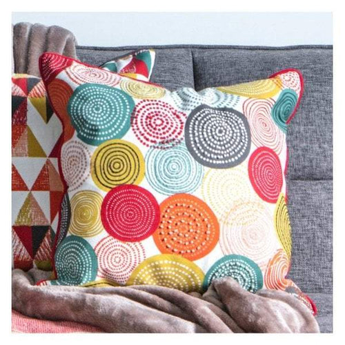 Bodhi Gordes Printed Circles Cushion Multi 450x450mm | Cushions | app store dev @@ABC ///[option4] 十月五日 11:53 