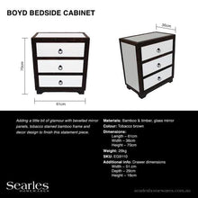 Load image into Gallery viewer, Searles Homewares Boyd Bedside Cabinet | Bedside Tables | app store dev @@ABC ///[option4] 十月五日 11:53 
