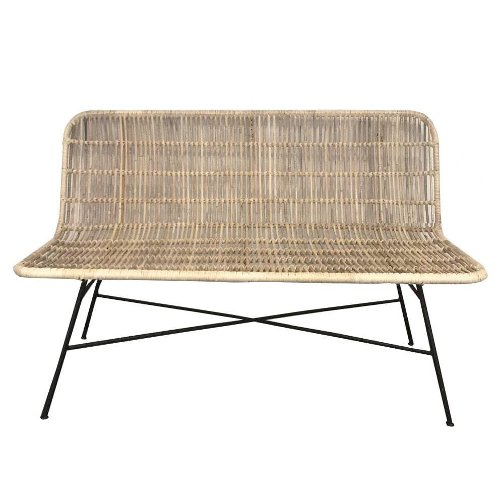MRD Home Heikke Rattan Settee Natural | Seating | app store dev @@ABC ///[option4] 十月五日 11:53 