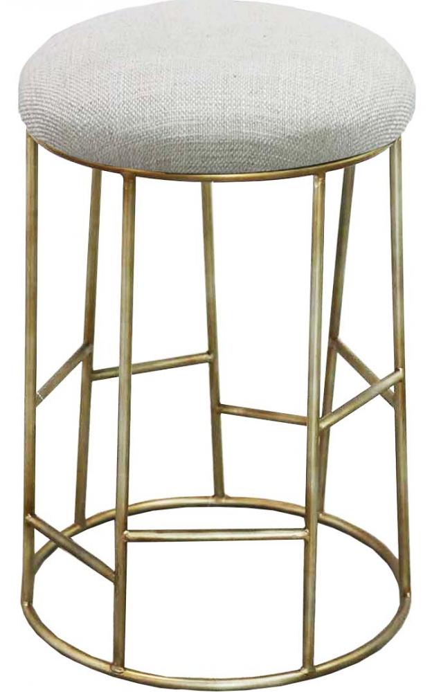 Cafe Lighting and Living Aiden Kitchen Stool - Natural w Gold Frame | Living | app store dev @@ABC ///[option4] 十月五日 11:53 