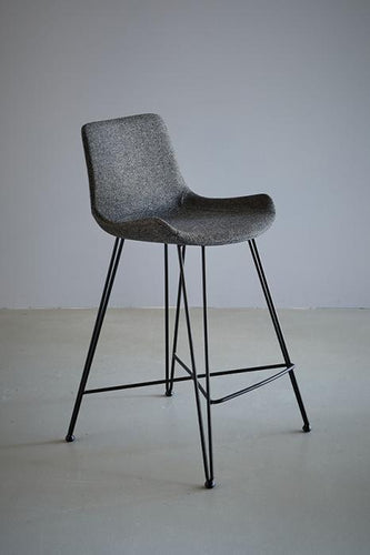 Florabelle Brooklyn Kitchen Counter Stool - Dark Grey/Black - Fabric Upholstered Kitchen Counter Stool | Living | app store dev @@ABC ///[option4] 十月五日 11:53 