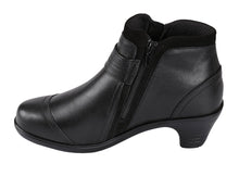 Load image into Gallery viewer, OrthoFeet Emma - Black 2&quot; Heel Boots | Footwear | app store dev @@ABC ///[option4] 十月五日 11:53 
