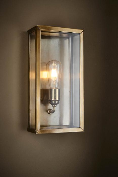 Florabelle Goodman Lantern Wall Lamp in Ant Brass | Lighting | app store dev @@ABC ///[option4] 十月五日 11:53 