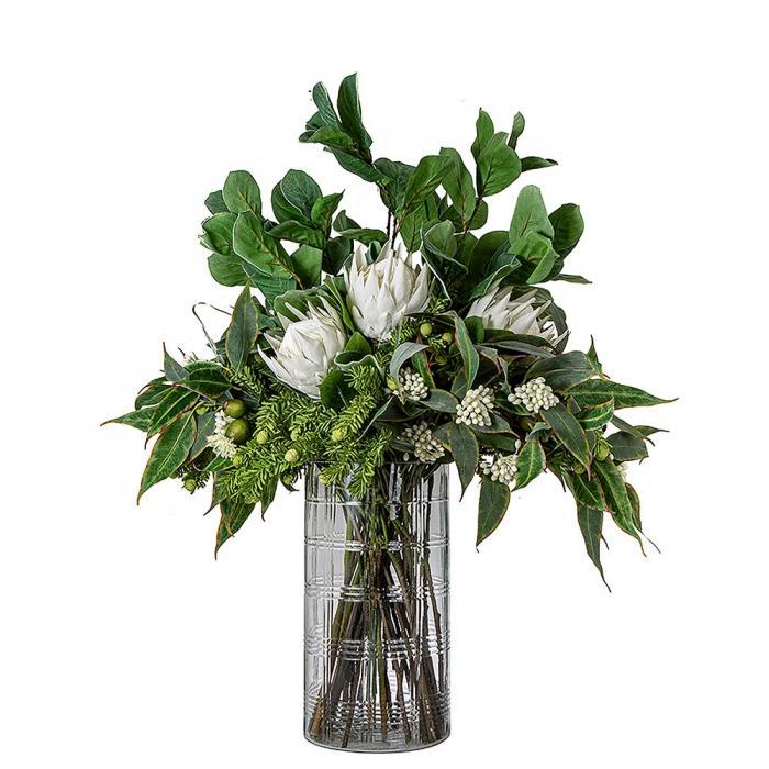 Florabelle Arthur Lge Protea Vase White | Accessories | app store dev @@ABC ///[option4] 十月五日 11:53 