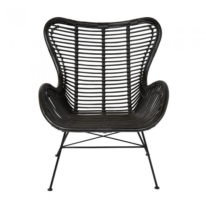 Florabelle Barcelona Wing Back Chair w Cushion Blac | Living | app store dev @@ABC ///[option4] 十月五日 11:53 