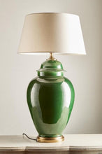 Load image into Gallery viewer, Florabelle Fine Cotton Table Lamp Base in Emerald | Lighting | app store dev @@ABC ///[option4] 十月五日 11:53 
