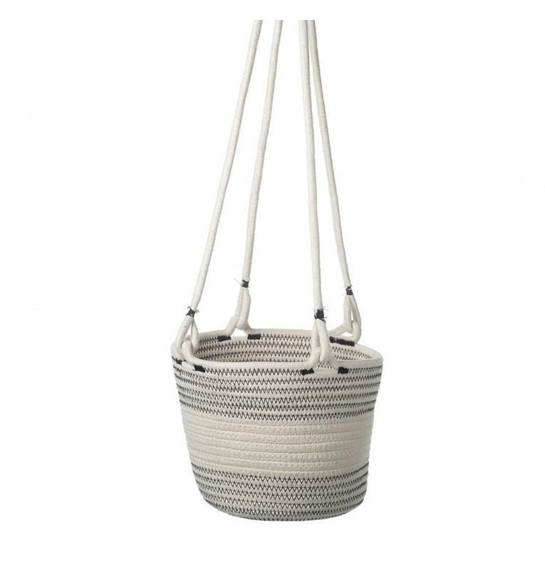 Bodhi Lissie Hanging Basket White and Grey | Accessories | app store dev @@ABC ///[option4] 十月五日 11:53 