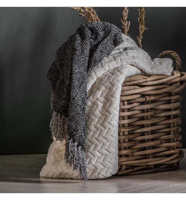 Bodhi Chenille Herringbone Throw Grey | Accessories | app store dev @@ABC ///[option4] 十月五日 11:53 