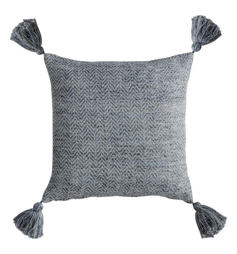 Bodhi Herringbone PET Tassel Cushion Charcoal | Accessories | app store dev @@ABC ///[option4] 十月五日 11:53 