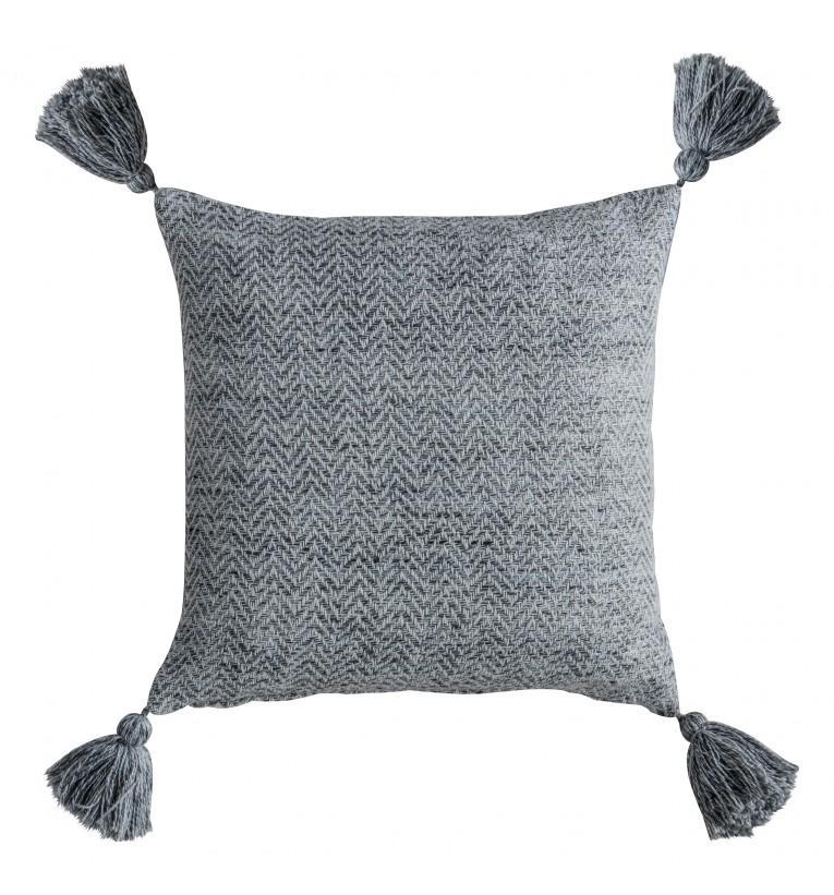 Bodhi Herringbone PET Tassel Cushion Charcoal | Accessories | app store dev @@ABC ///[option4] 十月五日 11:53 