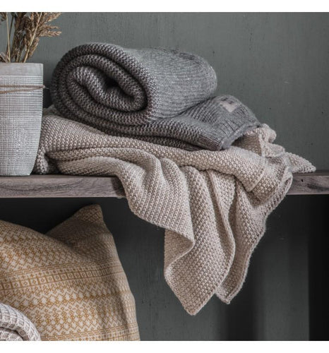 Bodhi Chunky Knitted Throw Grey | Accessories | app store dev @@ABC ///[option4] 十月五日 11:53 