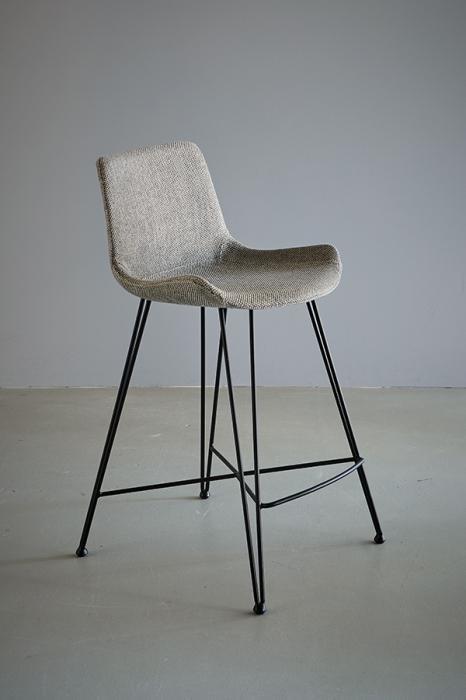 Florabelle Brooklyn Kitchen Counter Stool - Light Grey/Black - Fabric Upholstered Kitchen Counter Stool | Living | app store dev @@ABC ///[option4] 十月五日 11:53 