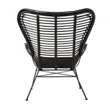 Load image into Gallery viewer, Florabelle Barcelona Wing Back Chair w Cushion Blac | Living | app store dev @@ABC ///[option4] 十月五日 11:53 
