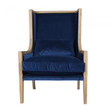 Load image into Gallery viewer, Florabelle Jenner Wingback Navy Velvet | Living | app store dev @@ABC ///[option4] 十月五日 11:53 
