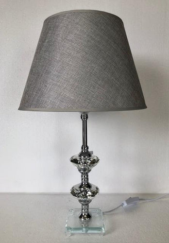 Liberty Homeware Grey Glass Table Lamp | Lighting | app store dev @@ABC ///[option4] 十月五日 11:53 