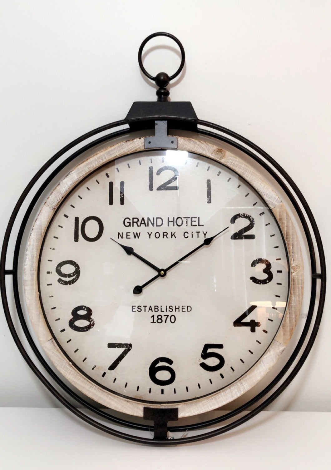 Liberty Homeware Iron Frame NEW YORK Wall Clock | Accessories | app store dev @@ABC ///[option4] 十月五日 11:53 