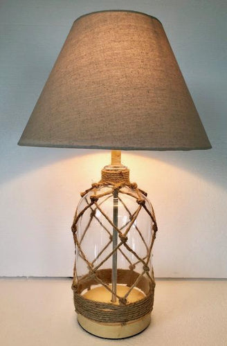 Liberty Homeware Glass Crossed Rope Table Lamp | Lighting | app store dev @@ABC ///[option4] 十月五日 11:53 
