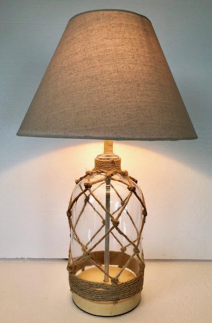 Liberty Homeware Glass Crossed Rope Table Lamp | Lighting | app store dev @@ABC ///[option4] 十月五日 11:53 