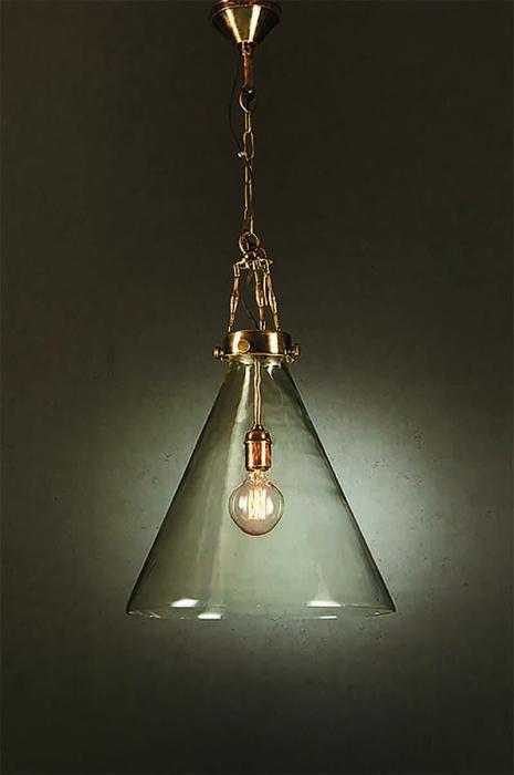 Florabelle Gadsden Large Glass Hanging Lamp BRASS | Lighting | app store dev @@ABC ///[option4] 十月五日 11:53 