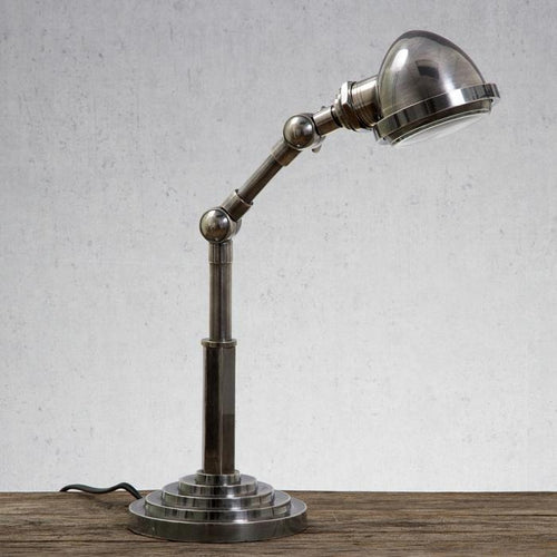 Florabelle Cosmo Desk Lamp in Antique Silver | Lighting | app store dev @@ABC ///[option4] 十月五日 11:53 