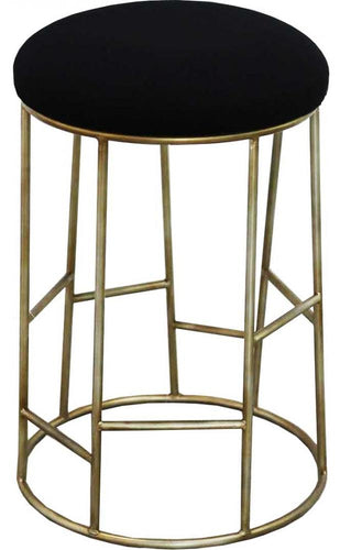 Cafe Lighting and Living Aiden Kitchen Stool - Black w Gold Frame | Living | app store dev @@ABC ///[option4] 十月五日 11:53 