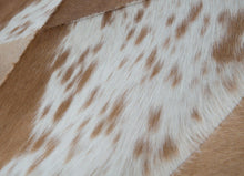 Load image into Gallery viewer, Home &amp; Giftware Cow Hide Round Ottoman | Living | app store dev @@ABC ///[option4] 十月五日 11:53 
