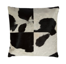 Load image into Gallery viewer, Home &amp; Giftware Cow Hide Square Block Cushion | Accessories | app store dev @@ABC ///[option4] 十月五日 11:53 
