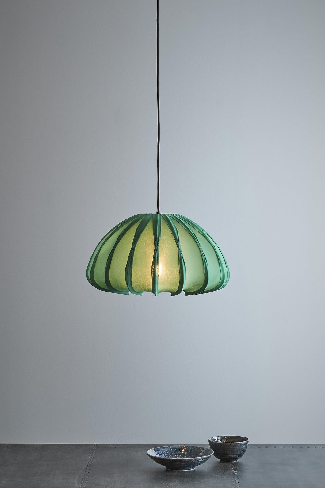 Zaffero Anemone - Jade Green - Cotton Lantern Pendant Light | Lighting | app store dev @@ABC ///[option4] 十月五日 11:53 