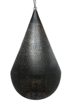 Load image into Gallery viewer, Zaffero Aquarius Large - Black - Perforated Teardrop Pendant Light | Lighting | app store dev @@ABC ///[option4] 十月五日 11:53 
