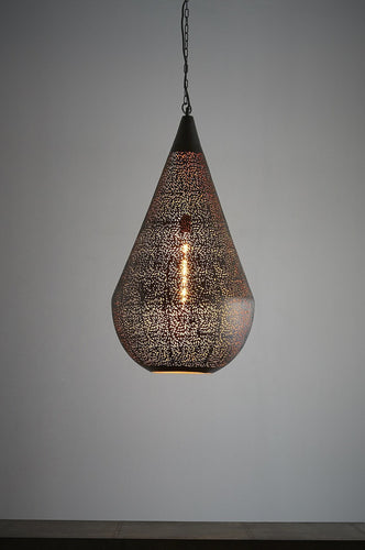 Zaffero Aquarius Large - Black - Perforated Teardrop Pendant Light | Lighting | app store dev @@ABC ///[option4] 十月五日 11:53 