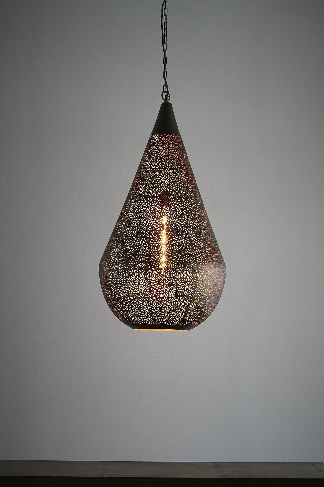 Zaffero Aquarius Large - Black - Perforated Teardrop Pendant Light | Lighting | app store dev @@ABC ///[option4] 十月五日 11:53 