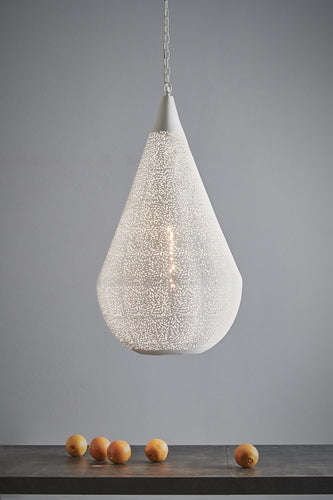 Zaffero Aquarius Large - White - Perforated Teardrop Pendant Light | Lighting | app store dev @@ABC ///[option4] 十月五日 11:53 