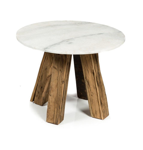 Home & Giftware Cape Cod Recycled Wooden Side Table with Stone Top | Living | app store dev @@ABC ///[option4] 十月五日 11:53 