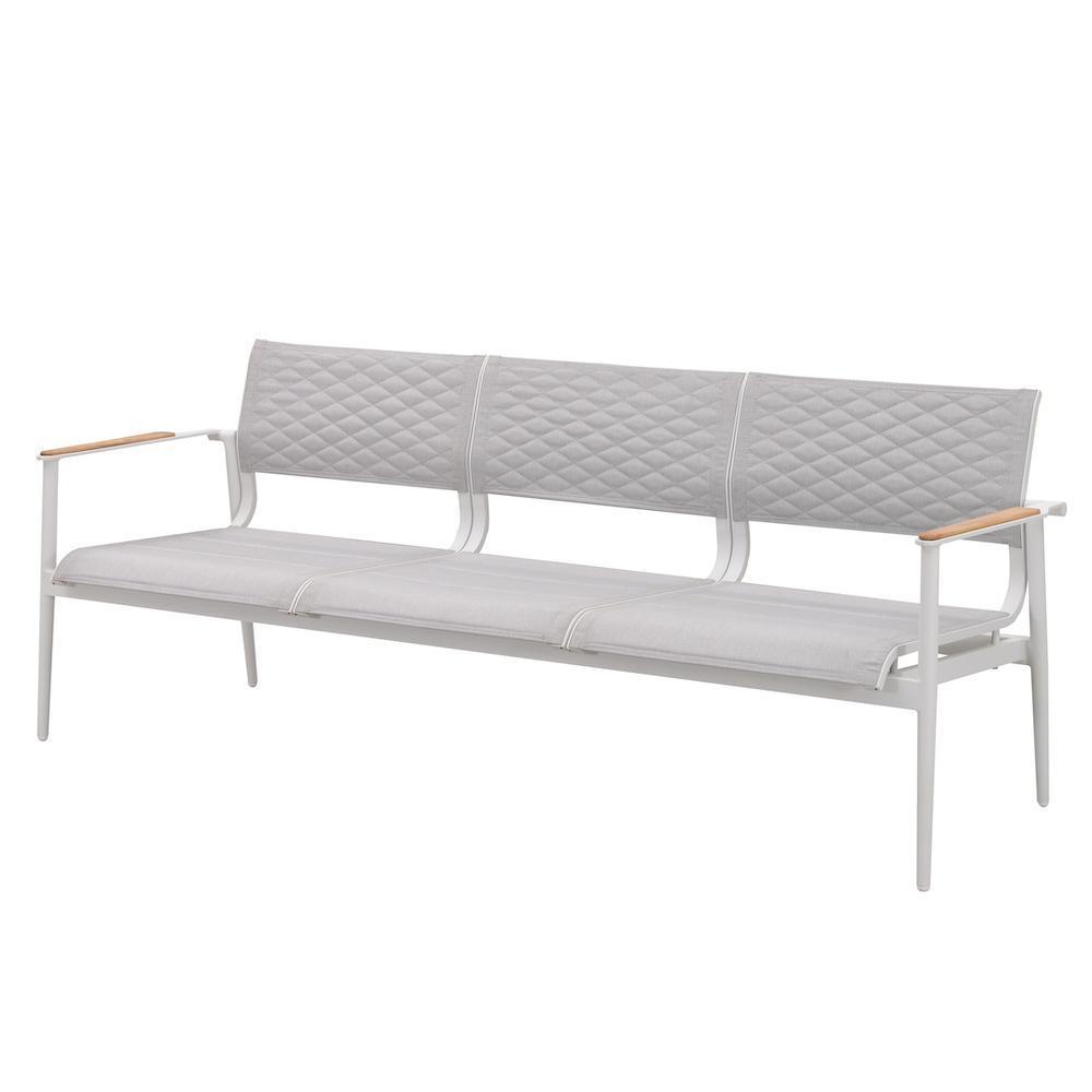 IndoSoul California Three Seat Sofa in White | Outdoors | app store dev @@ABC ///[option4] 十月五日 11:53 