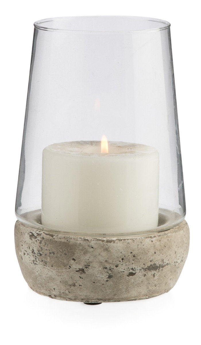 Home & Giftware Glass Cylinder Hurrican Lamp with Terracotta Base Medium | Accessories | app store dev @@ABC ///[option4] 十月五日 11:53 