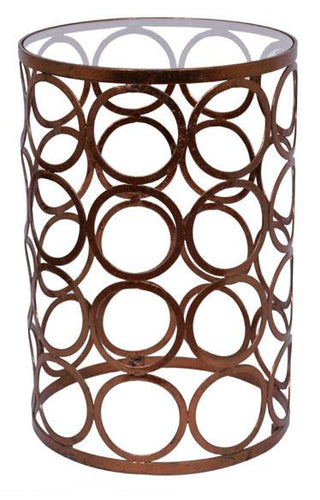 TANTRA CIRCLES LAMP TABLE - Copper Leaf | Living | app store dev @@ABC ///[option4] 十月五日 11:53 