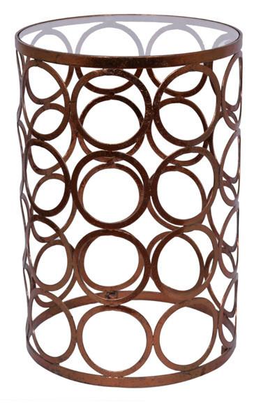 TANTRA CIRCLES LAMP TABLE - Copper Leaf | Living | app store dev @@ABC ///[option4] 十月五日 11:53 