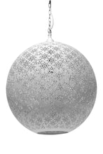 Load image into Gallery viewer, Zaffero Callisto - White - Perforated Round Pendant Light | Lighting | app store dev @@ABC ///[option4] 十月五日 11:53 
