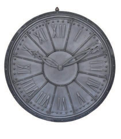 TANTRA Clock - Galvanised Metal | Accessories | app store dev @@ABC ///[option4] 十月五日 11:53 