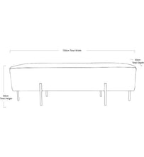 Load image into Gallery viewer, Darcy &amp; Duke Coco Quilted Ottoman - Textured Pearl | Sleeping | app store dev @@ABC ///[option4] 十月五日 11:53 
