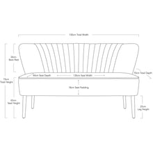 Load image into Gallery viewer, Darcy &amp; Duke Ivy Green Coco Two Seater Sofa | Living | app store dev @@ABC ///[option4] 十月五日 11:53 
