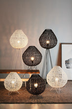 Load image into Gallery viewer, Zaffero Cocoon Table Large - White - Wire Weave Oval Table Lamp | Lighting | app store dev @@ABC ///[option4] 十月五日 11:53 
