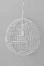 Load image into Gallery viewer, Zaffero Cray Ball Medium - White - Wire Weave Ball Pendant Light | Lighting | app store dev @@ABC ///[option4] 十月五日 11:53 
