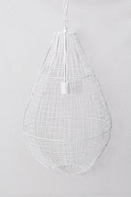 Load image into Gallery viewer, Zaffero Cray Pot Large - White - Wire Weave Teardrop Pendant Light | Lighting | app store dev @@ABC ///[option4] 十月五日 11:53 
