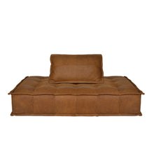 Load image into Gallery viewer, Darcy &amp; Duke Capri Double Lounger - Cognac Leather | Sleeping | app store dev @@ABC ///[option4] 十月五日 11:53 
