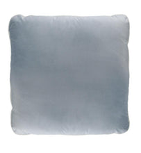 Load image into Gallery viewer, Darcy &amp; Duke Coco Piped Velvet Cushions - Blue Grey ( White Trim ) | Accessories | app store dev @@ABC ///[option4] 十月五日 11:53 
